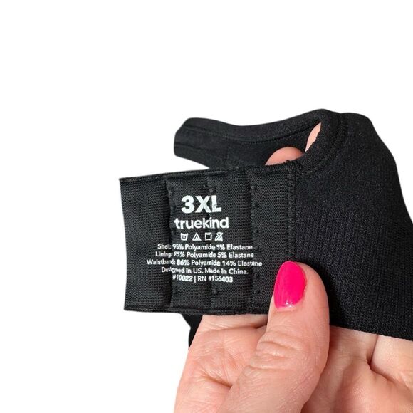 Truekind® Black Daily Comfort Wireless Shaper Bra 3XL - Picture 9 of 10